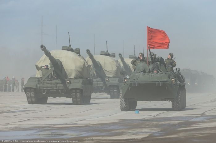 Опубликованы фото военных новинок, которые покажут на параде в Москве