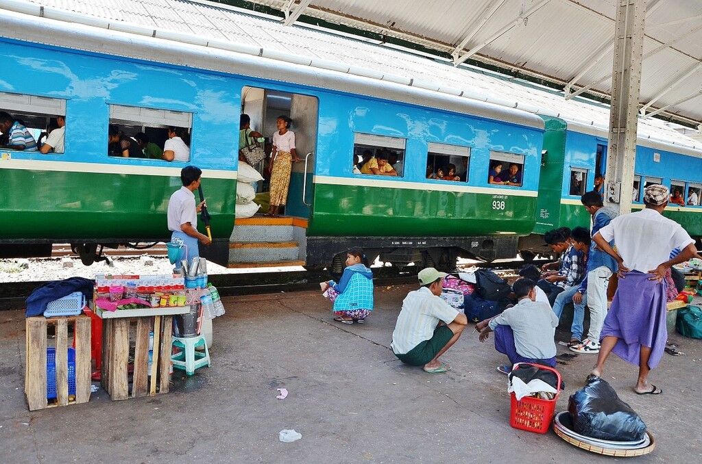 Путешествие по железным дорогам Бирмы