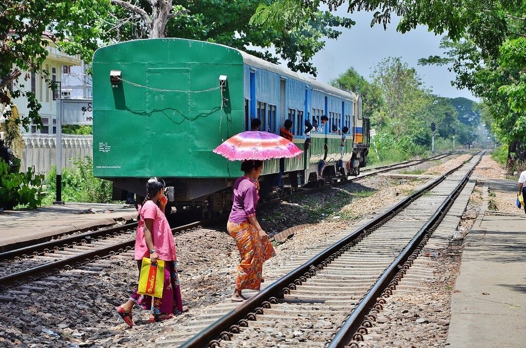 Путешествие по железным дорогам Бирмы