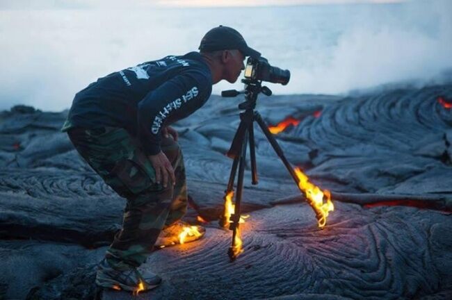 На что готовы фотографы ради хорошего кадра: 20 фото