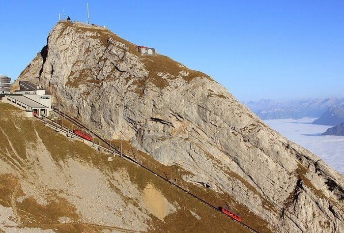Путешествие под углом: самая крутая железная дорога в мире