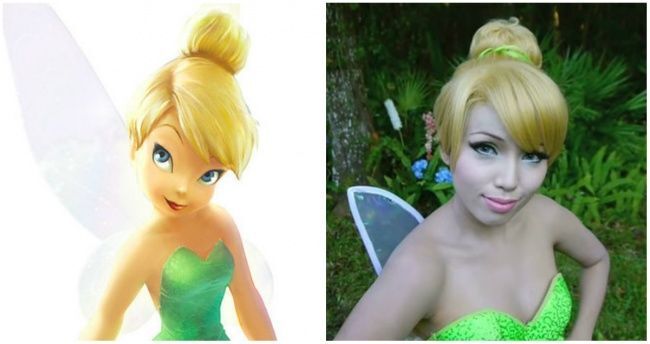 Девушка примерила образы 15 диснеевских принцесс с помощью макияжа