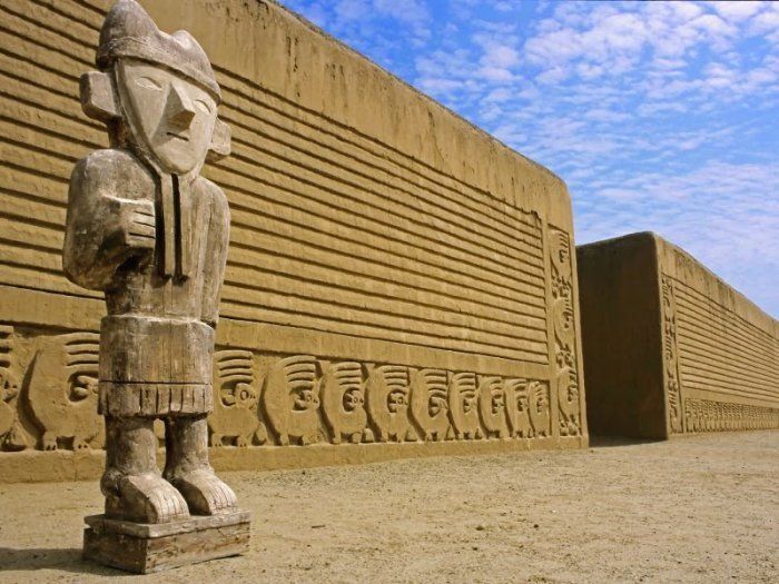 Неповторимый город из земли и песка в Перу