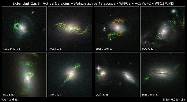 Астрономы NASA нашли космических "призраков": фотофакт