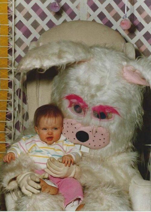 Пасхальные зайцы, которые могут присниться в кошмарном сне