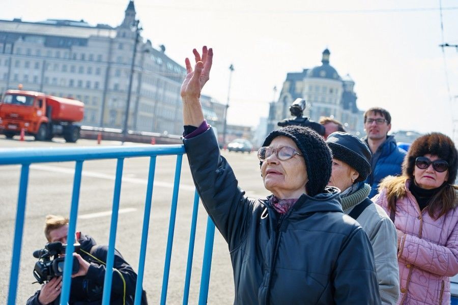 Минута немолчания в Москве: опубликованы фото