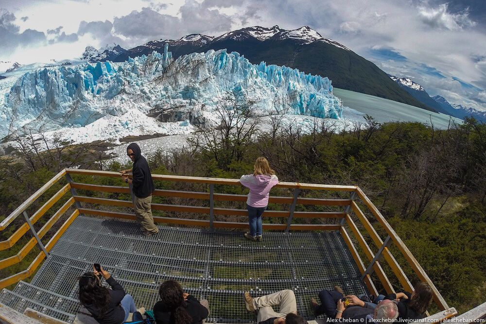 Фантастический ледник Перито Морено в Аргентине