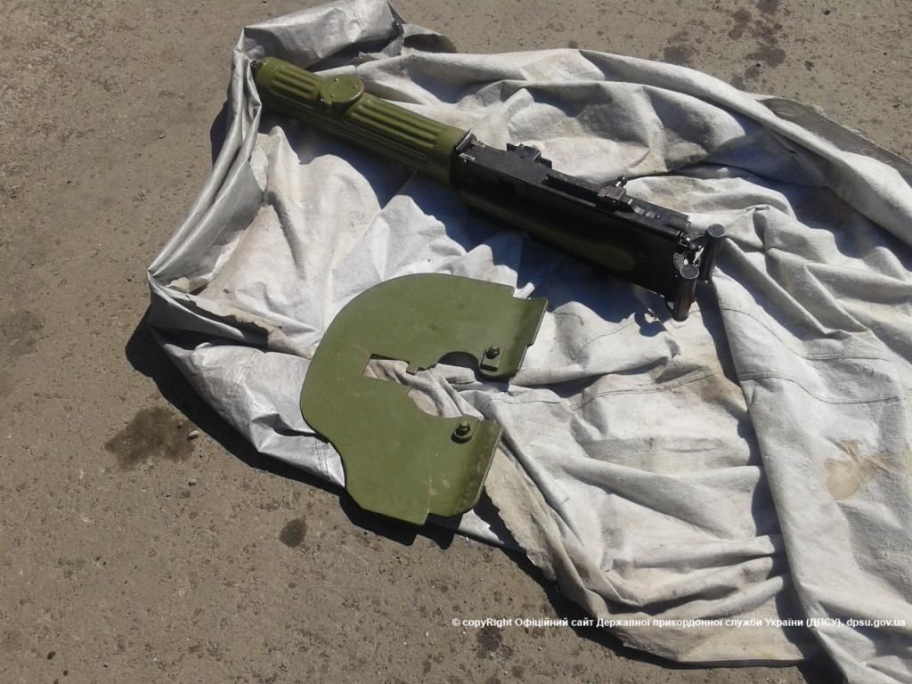 На Донбассе киевлянина поймали с пулеметом "Максим": фото оружия