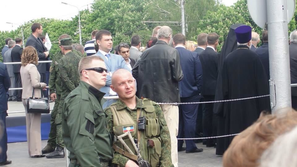 Представитель УПЦ МП отмечал годовщину "псевдореферендума" с террористами