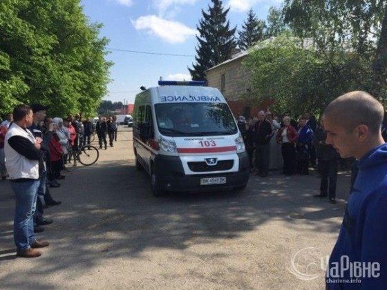 В Ривненской области охранники фирмы расстреляли волонтеров: фотофакт