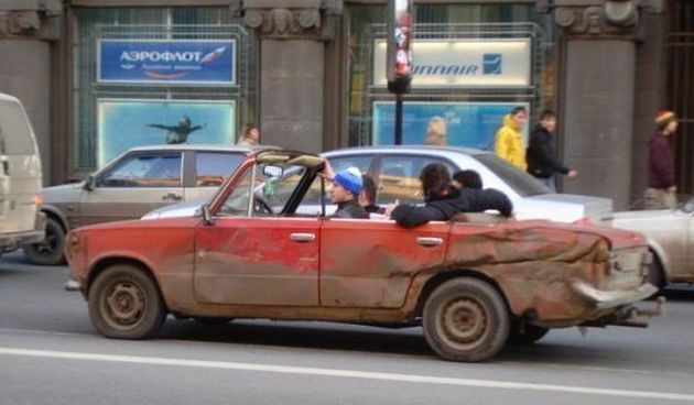 Это Россия, детка. 11 примеров бредового автотюнинга по-русски