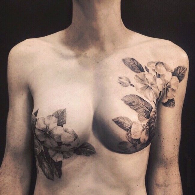 Татуювання проти раку грудей: фото, від яких захоплює дух