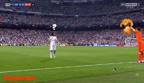 Голкипер "Реала" стал героем фотожаб полуфинала Лиги чемпионов