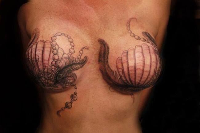 Татуировки против рака груди: фото, от которых захватывает дух