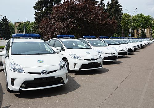 Чем оснастят Toyota Prius патрульно-постовой службы. Фото