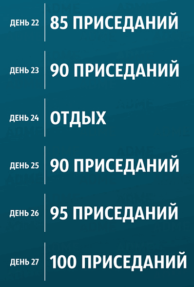 Идеальные бедра за 27 дней