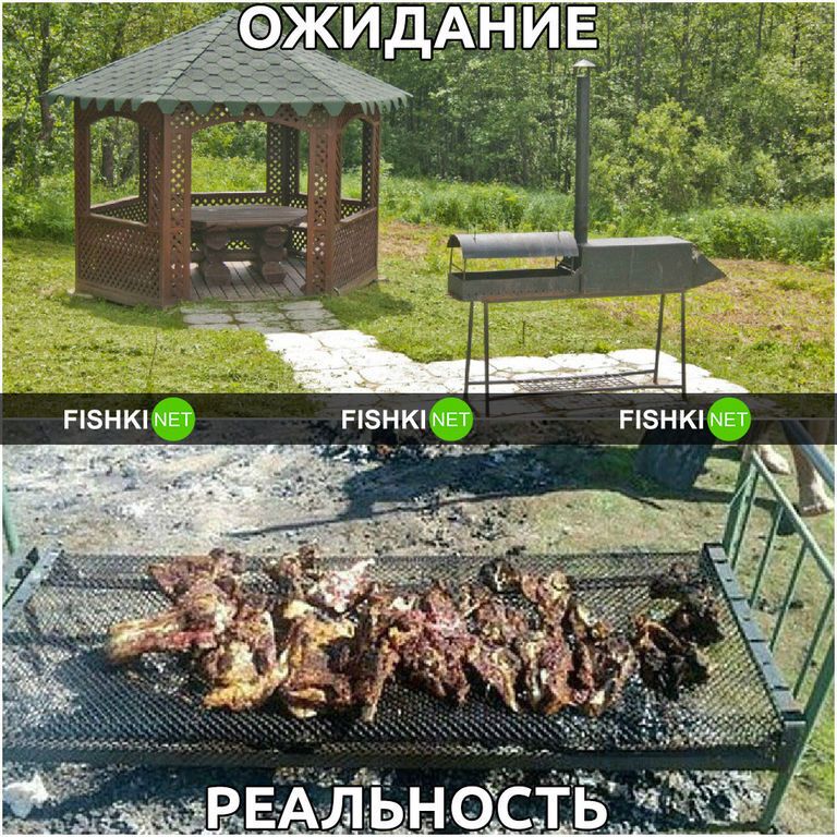 Дача: ожидание и реальность