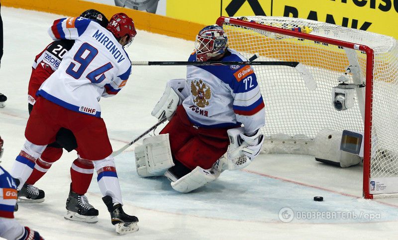 Россия - Канада - 1-6: яркие фото финала ЧМ по хоккею