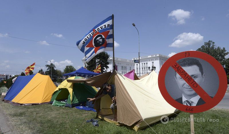 La Repubblica: Македония взбунтовалась против "маленького Януковича"