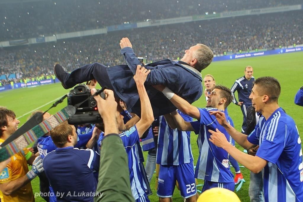 Самые яркие фото "золотого" матча "Динамо"