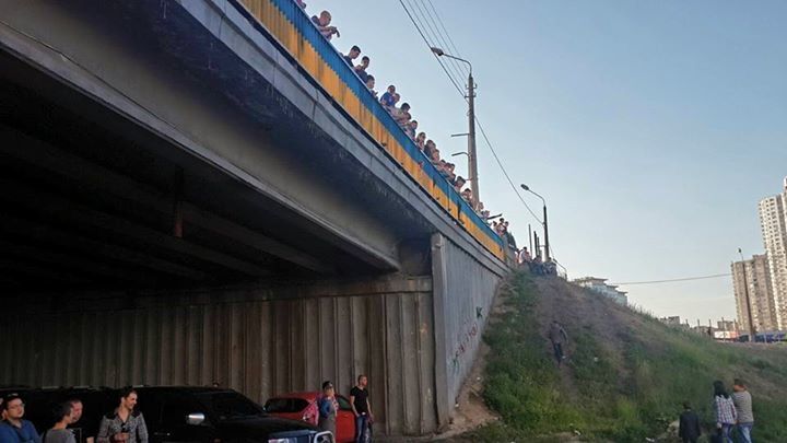 Конфликт на "Осокорках" в Киеве: хроника событий, фото и видео