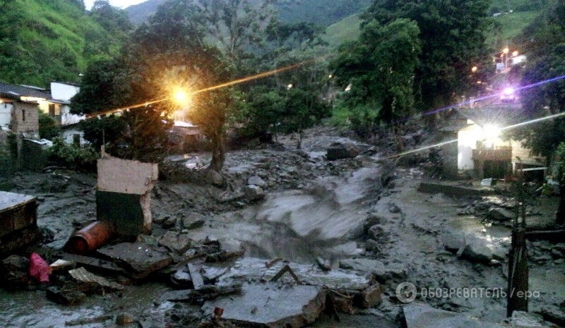 Оползень в Колумбии: погибли более 60 человек. Видео и фото с места событий