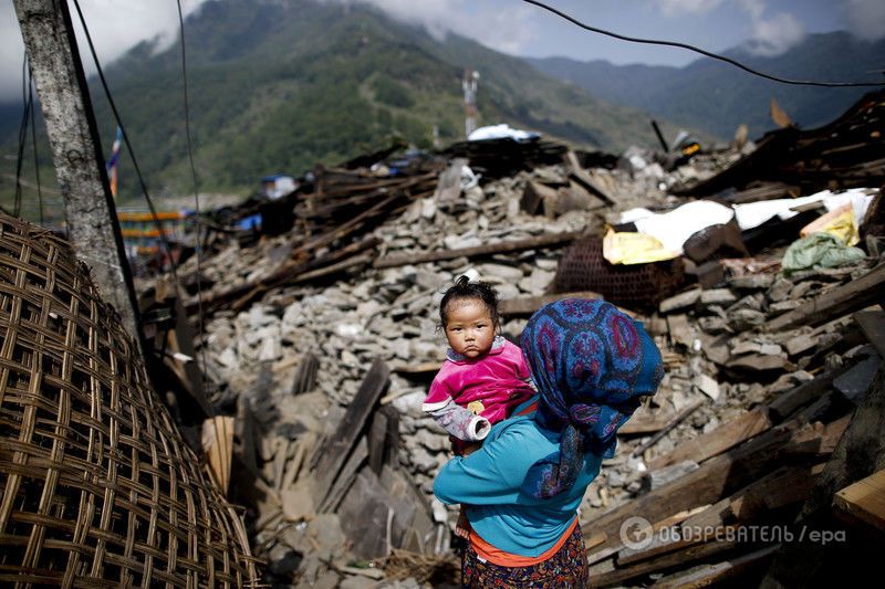 Непал: землетрясение похоронило в руинах 7 тыс. человек. Фоторепортаж