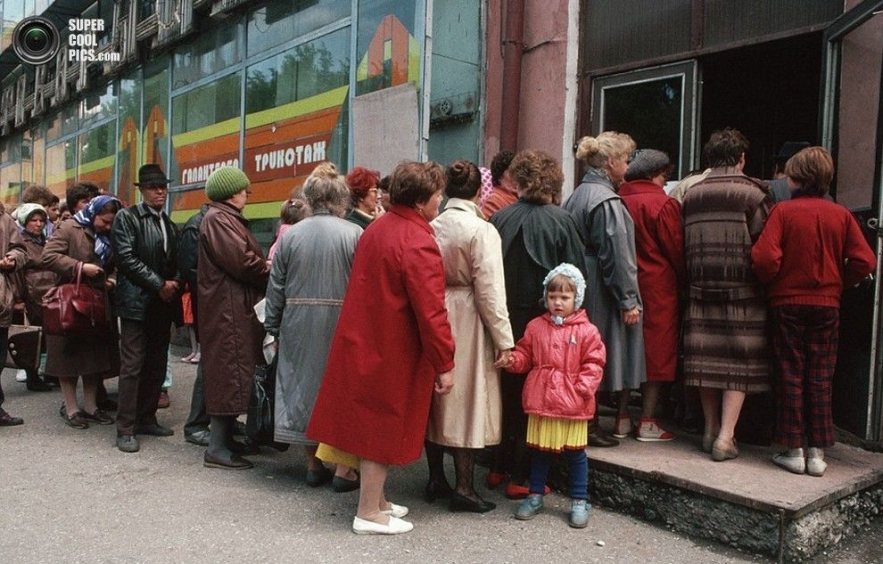 Крах империи: как выглядел Советский Союз в начале 90-х годов