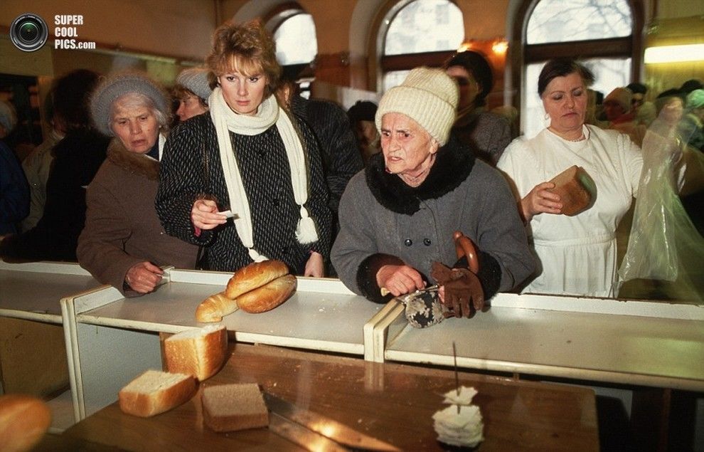 Крах империи: как выглядел Советский Союз в начале 90-х годов