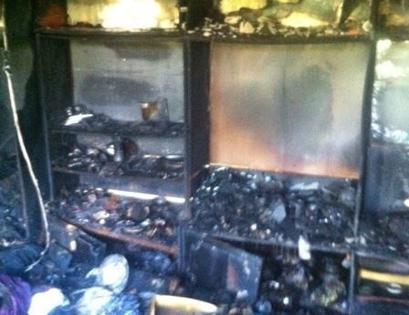 В Киеве при пожаре погиб мужчина