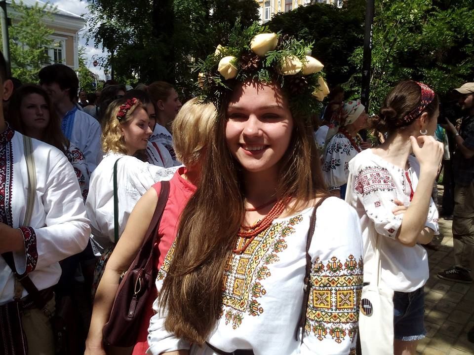 В Киеве прошел мегамарш вышиванок: яркие фото