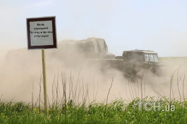 Колонна российской военной техники направилась к границе Украины