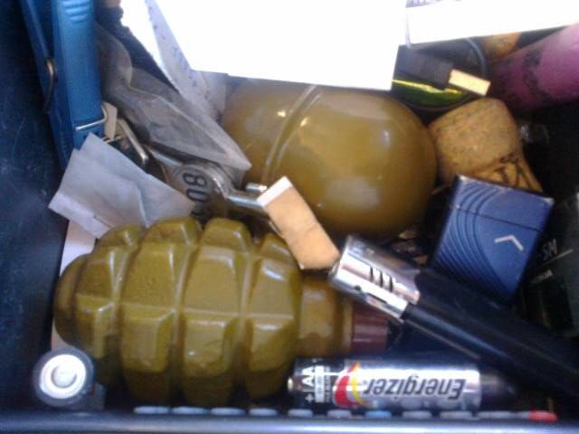 На Киевщине гаишники обнаружили в джипе гранаты