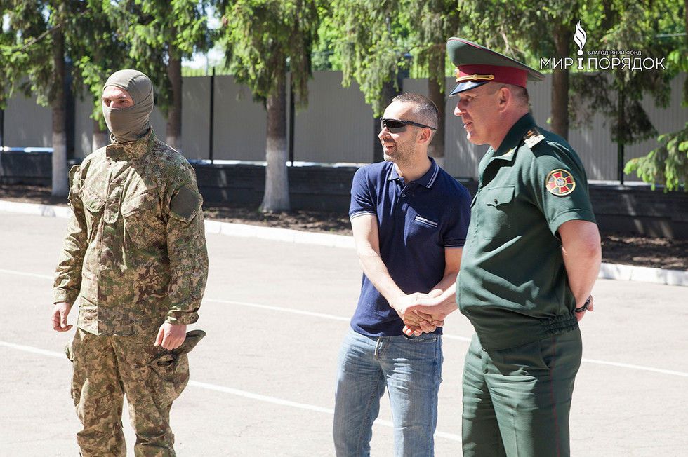 Разведчиков Нацгвардии одели в новую форму: фоторепортаж