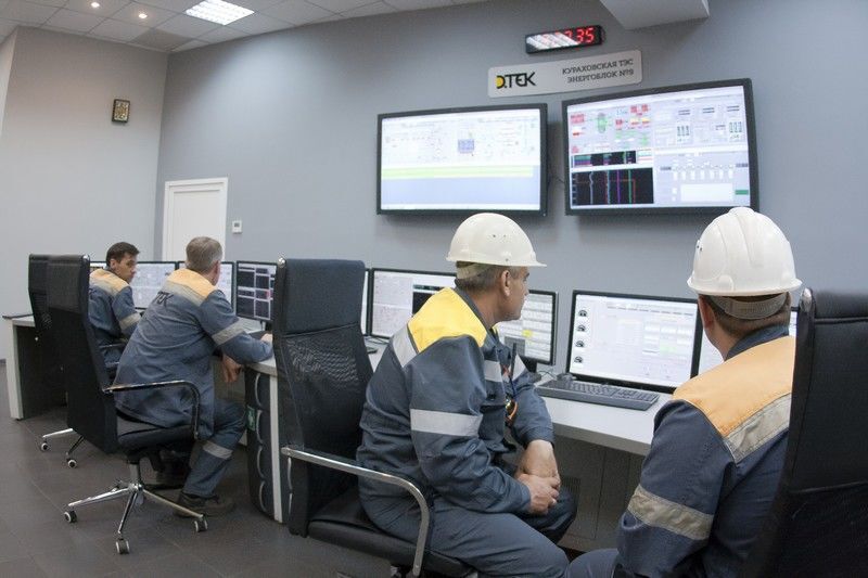 ДТЭК завершил реконструкцию энергоблока Кураховской ТЭС