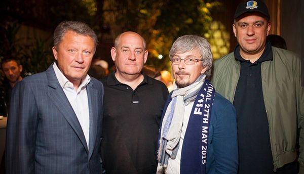 Коломойский отпраздновал с "Днепром" "серебро" Лиги Европы: яркие фото