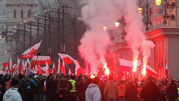 В Польше футбольный матч закончился смертью и массовыми беспорядками