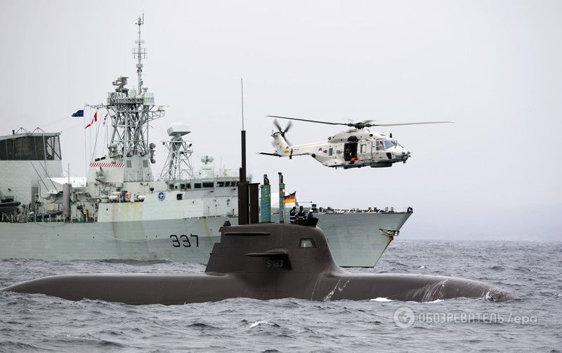 Учения ВМС НАТО начались в Северном море. Опубликованы фото