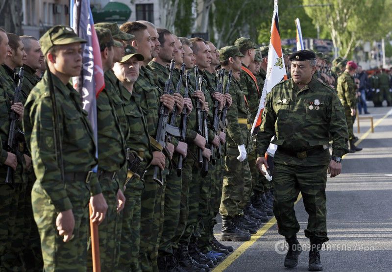 Как оккупированный Донецк готовится к параду: опубликованы фото и видео