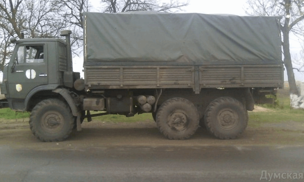 В Одесі затримали вантажівку з краденою гуманітаркою для АТО