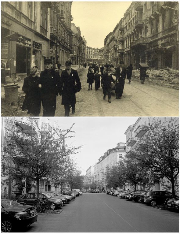 Поле битвы – Берлин: удивительные фотографии привычного города и его страшное прошлое
