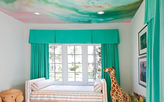 20 потрясающих потолков для детской комнаты: небо, под которым хочется просыпаться