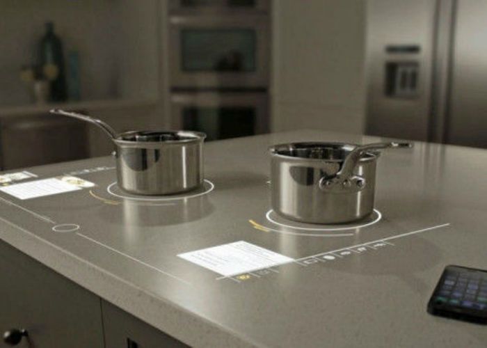 Кухонная плита Whirlpool Interactive Cooktop — это настоящий технологический шедевр.