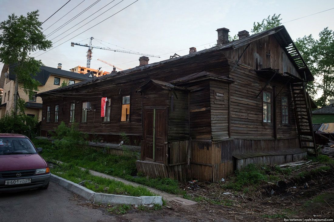 Нищета и разруха в российском Архангельске