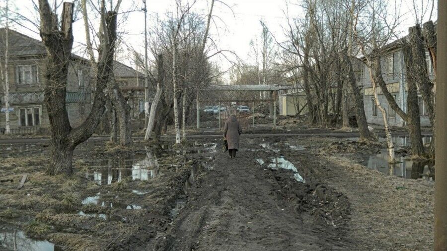 Нищета и разруха в российском Архангельске