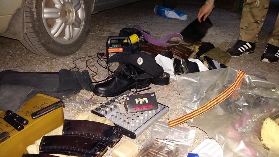 На Донбассе обнаружен тайник террористов с 12 кг взрывчатки