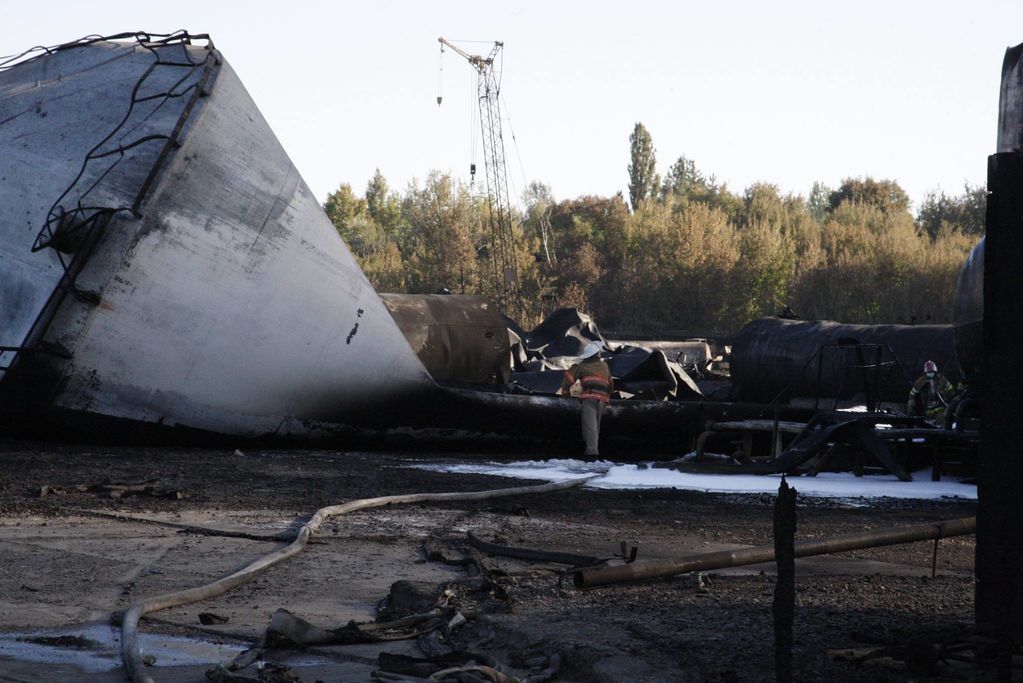 Пожар в Василькове: последние данные и новые фото с места событий