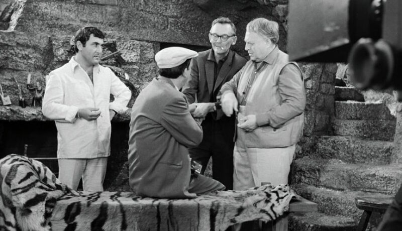 Как снимали "Бриллиантовую руку": редкие кадры и интересные факты