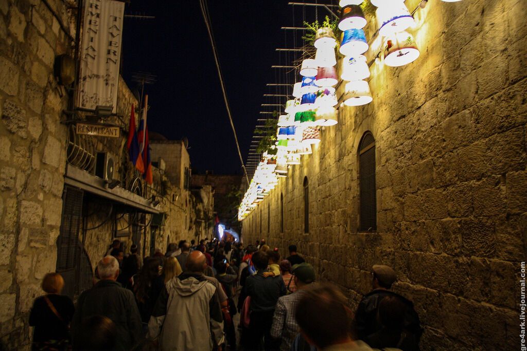 Потрясающий фестиваль света в Иерусалиме