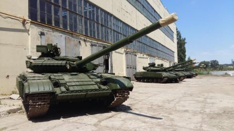 В Харькове модернизировали партию танков Т-64: фотофакт